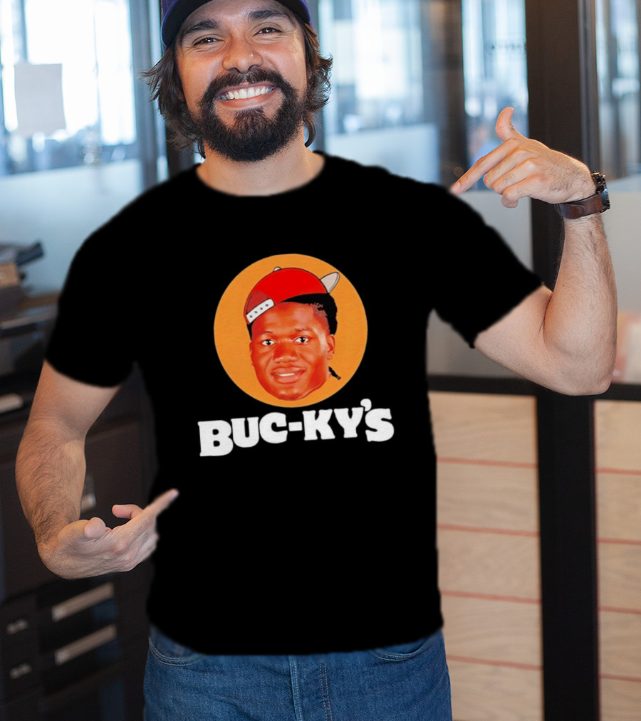 Buc Kys Bucky Irving Meme Tampa Bay Buccaneers Buc Ees T-Shirt