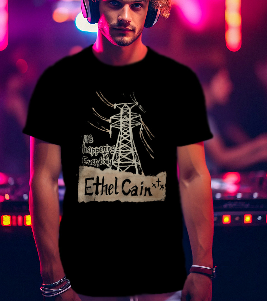 Ethel Cain It's Happening To Everybody Transmission Tower T-Shirt