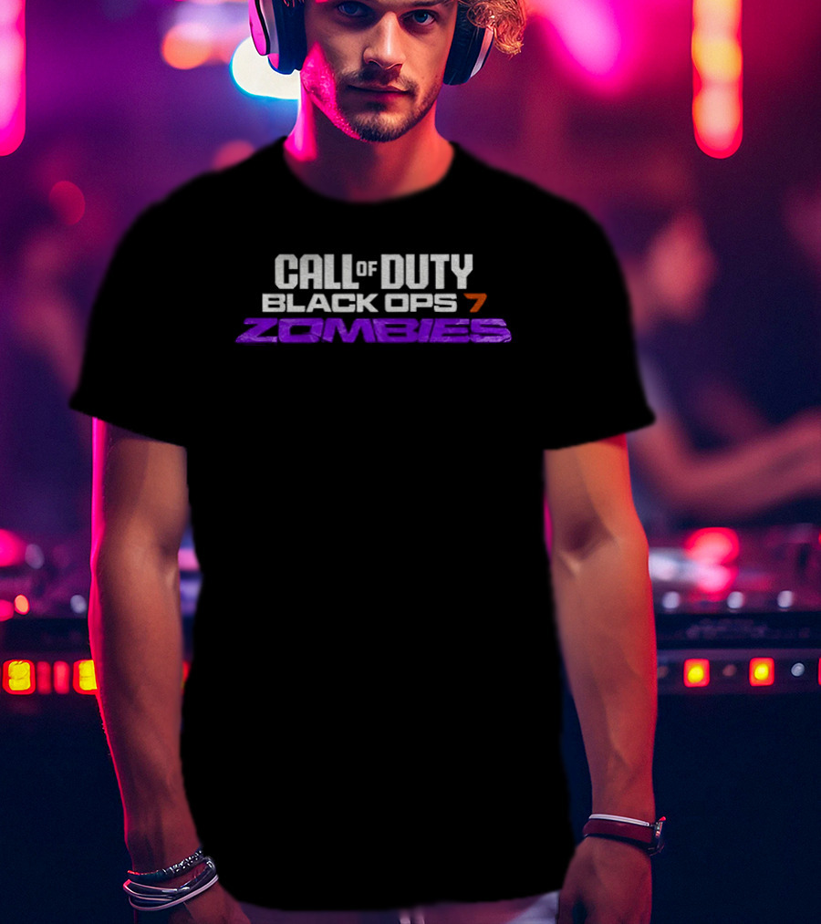 Call Of Duty Black Ops 7 Zombies Gaming T-Shirt