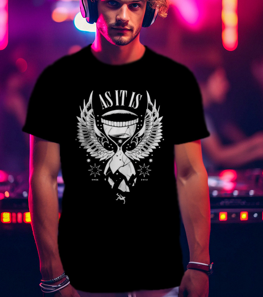 Kerrang As It Is 2026 Winged Hourglass Starburst T-Shirt