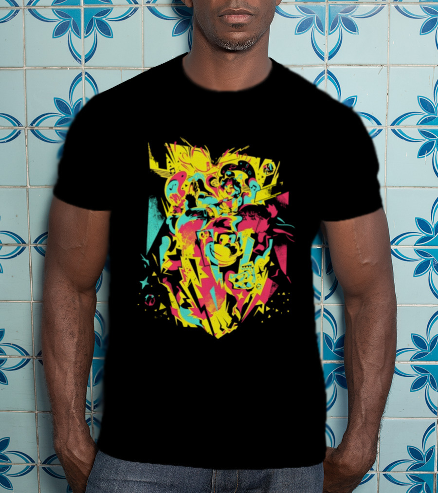 Donkey Kong Bananza Underground Adventure Retro Pop T-Shirt