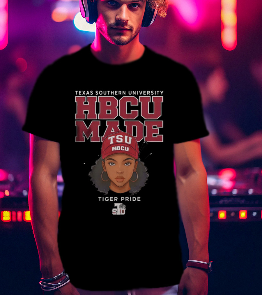Texas Southern University HBCU Made TSU Tiger Pride Bold Iconic Representation T-Shirt
