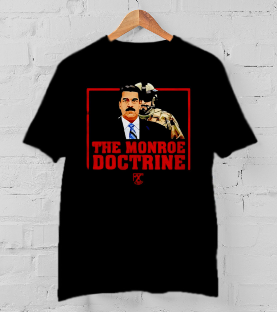 The Monroe Doctrine FC Political Icon With Eagle T-Shirt