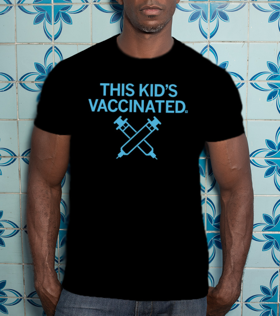 This Kid's Vaccinated Syringe T-Shirt