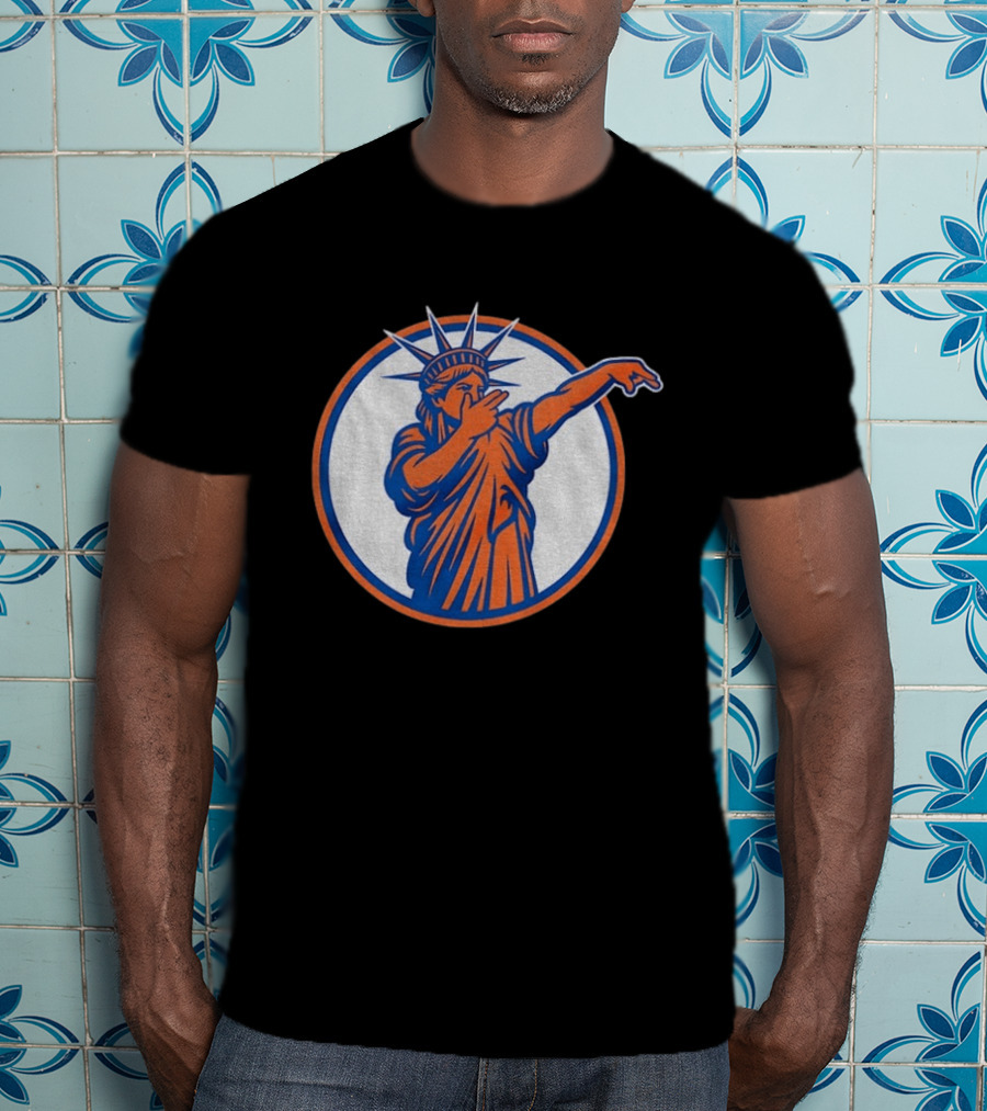 New York Knicks Statue Of Liberty Dab Meme T-Shirt