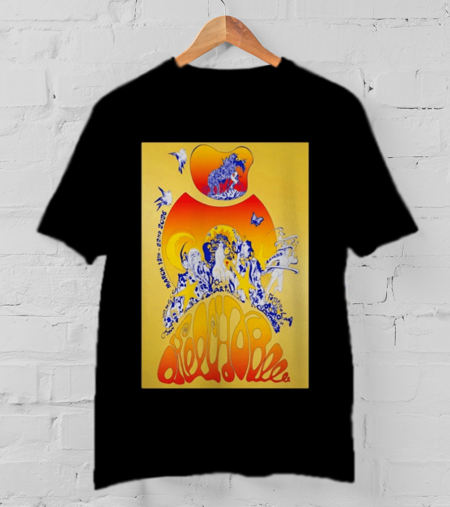 Okeechobee Music And Arts Festival March 19 22 2026 Sunshine Grove Psychedelic T-Shirt