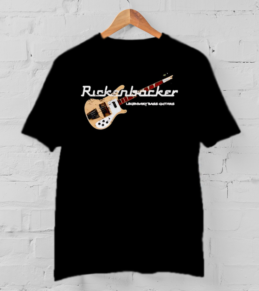 Rickenbacker Legendary Bass Guitars Iconic Instrument T-Shirt