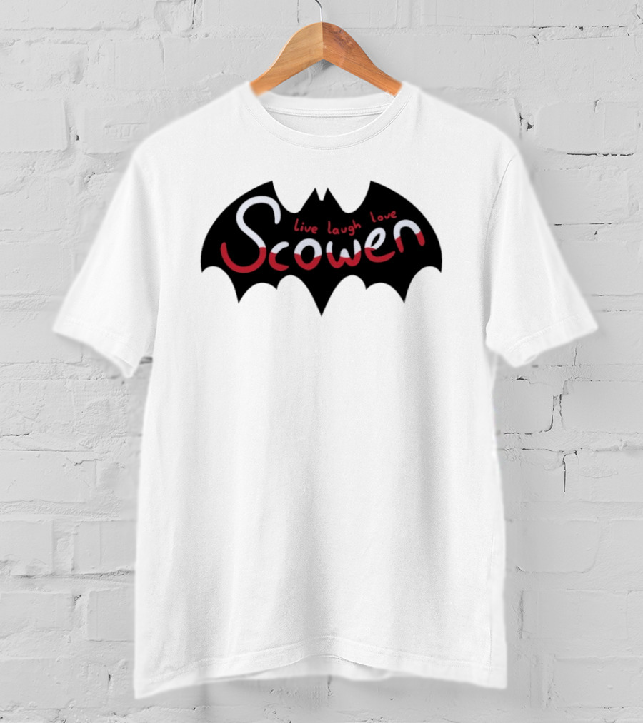 Bat Scowen Live Laugh Love T-Shirt