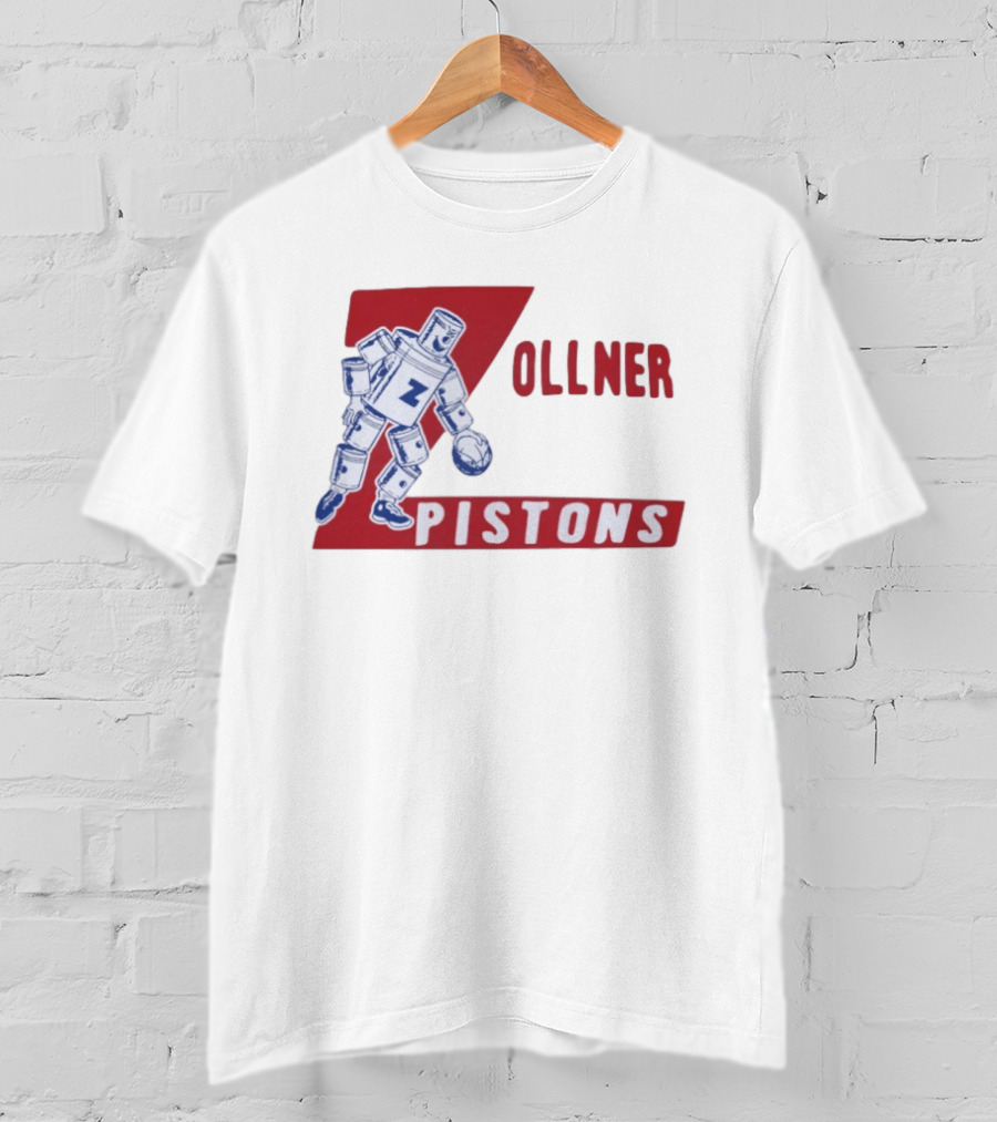 Fort Wayne Zollner Pistons Vintage Robot Basketball Team Nostalgia T-Shirt