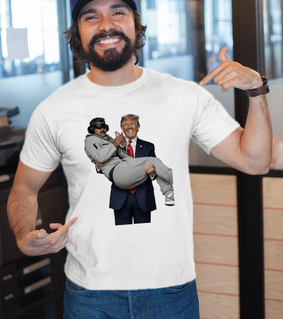 Trump Carry Maduro Satire Funny Political Humor T-Shirt