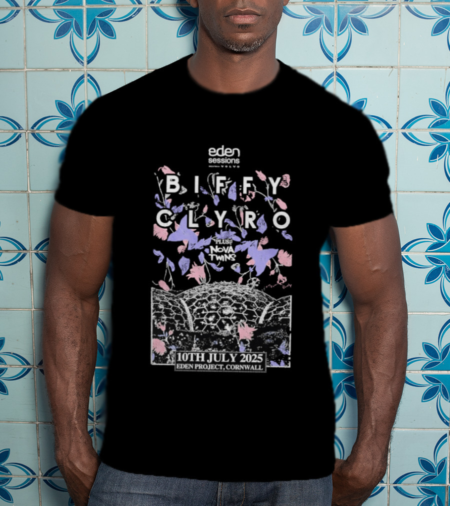 Eden Sessions Presents Biffy Clyro Live 10th July 2025 Eden Project Cornwall T-Shirt