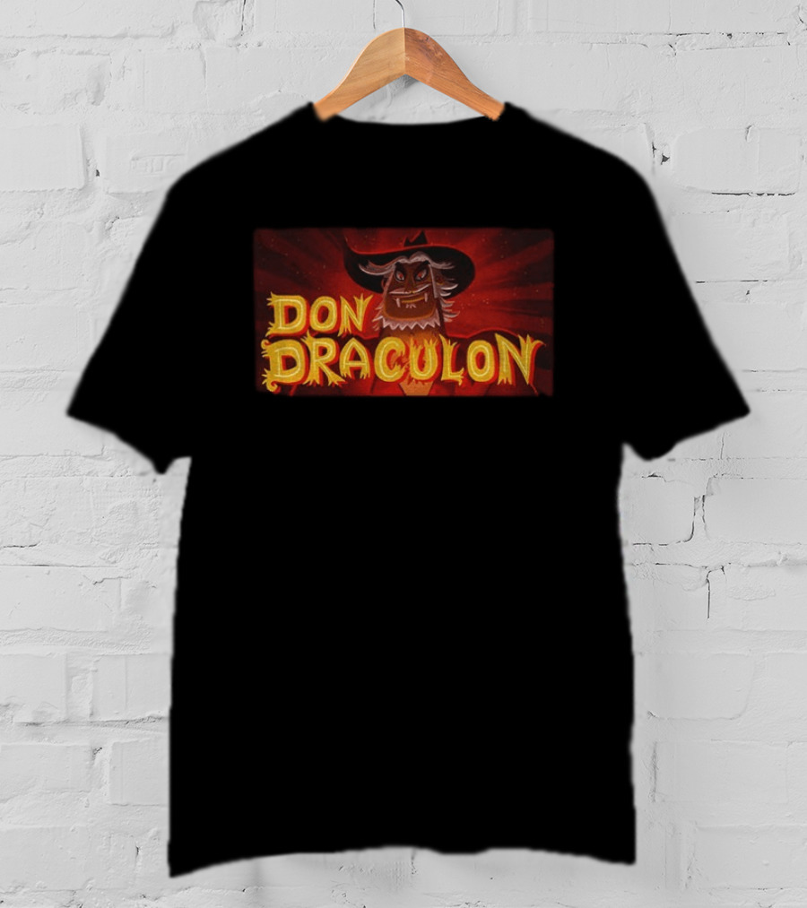 Don Draculon El Guapo Vs The Narco Vampires Retro Horror T-Shirt