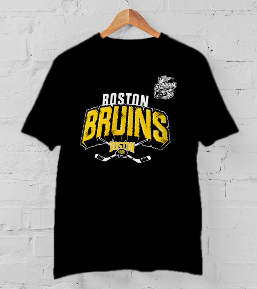Boston Bruins Skull Tampa Bay Lightning NHL Hockey T-Shirt