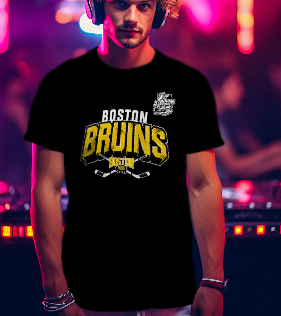Boston Bruins Skull Tampa Bay Lightning NHL Hockey T-Shirt