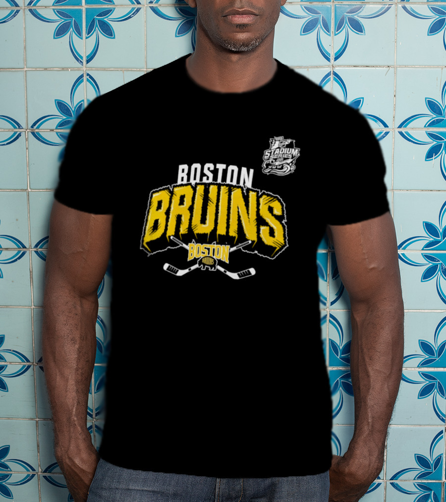 Boston Bruins Skull Tampa Bay Lightning NHL Hockey T-Shirt