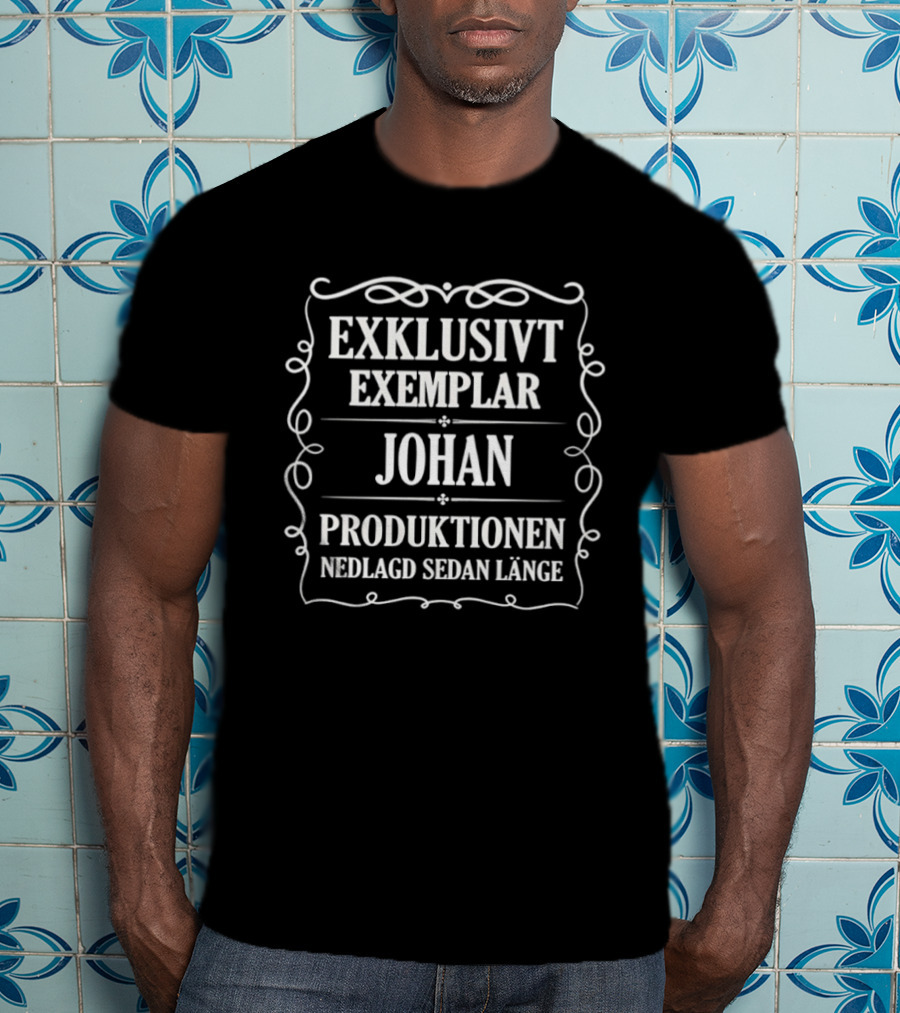 Exklusivt Exemplar Johan Produktionen Nedlagd Sedan Länge T-Shirt