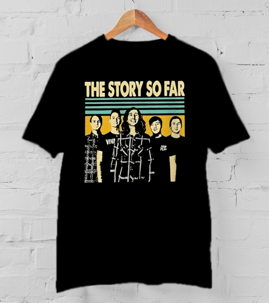 The Story So Far Band Members Stripes T-Shirt