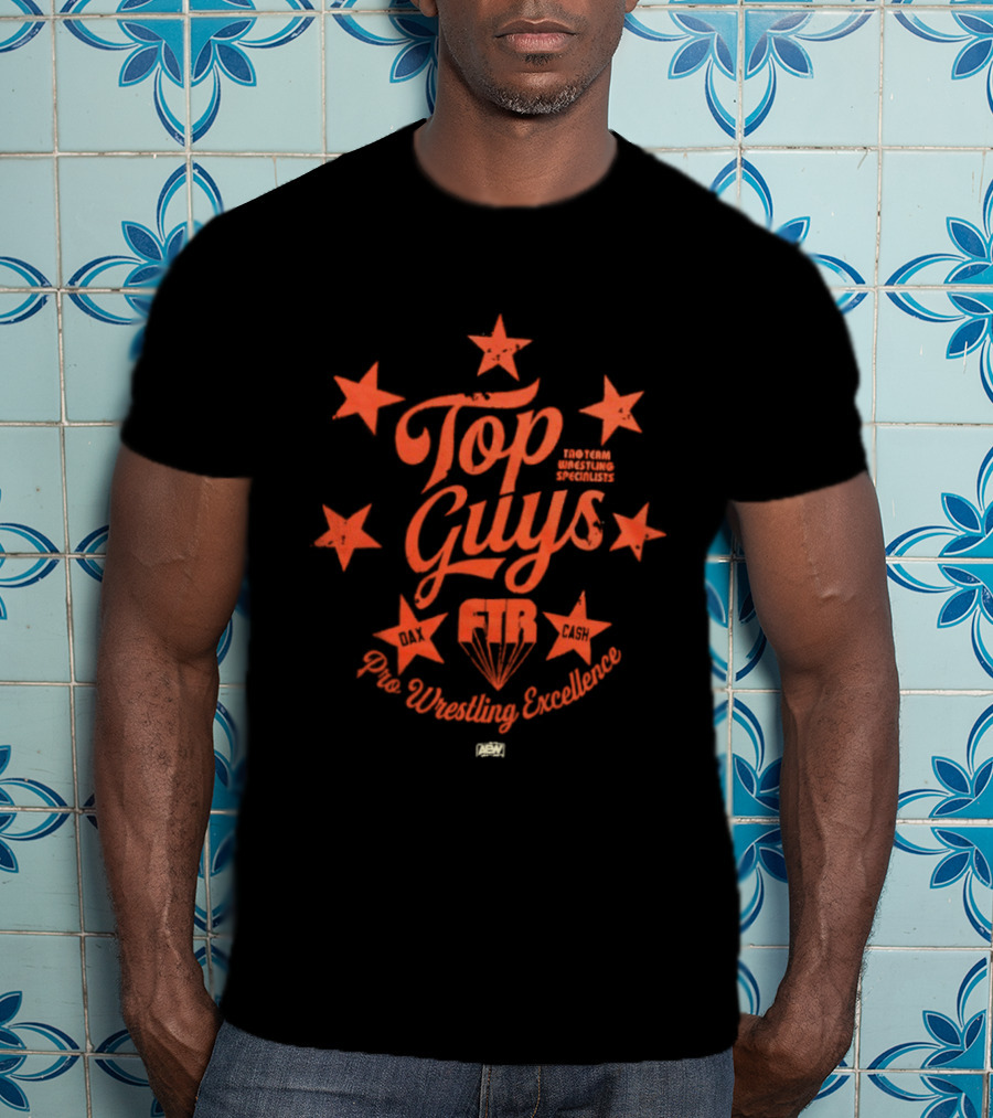 Top Guys FTR Wrestling Specialists Vintage Star T-Shirt