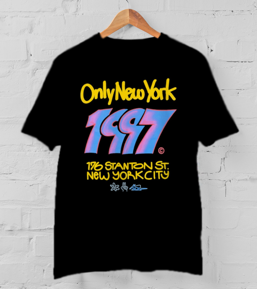 Only New York 1997 176 Stanton St New York City T-Shirt