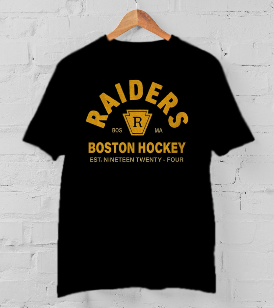 Ilya Rozanov #81 Raiders Boston Hockey Established Nineteen Twenty Four Shane Hollander MA BOS T-Shirt