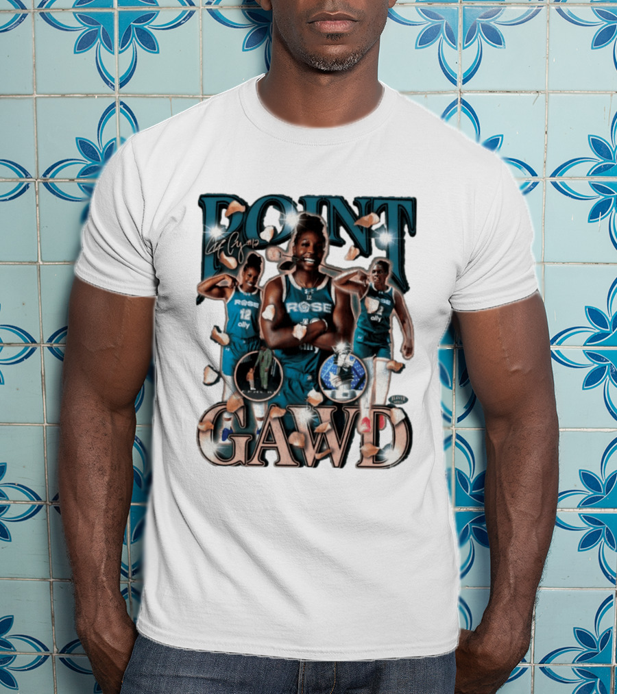 Chelsea Gray Point Gawd Rose Ally Basketball Player 12 T-Shirt