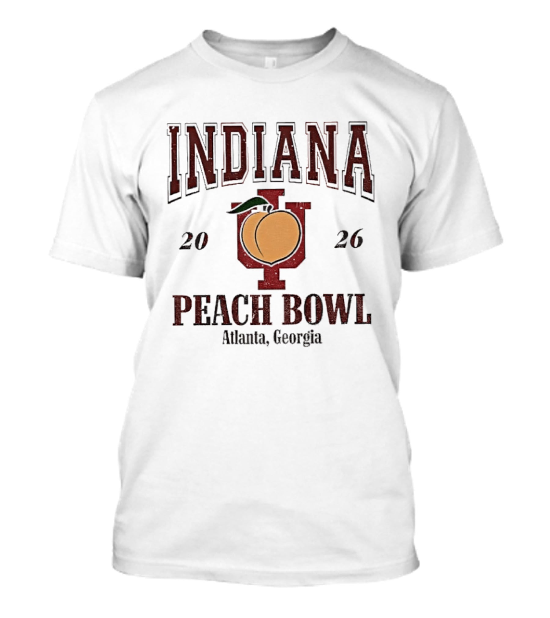 Indiana Peach Bowl IU 2026 Atlanta Georgia T-Shirt