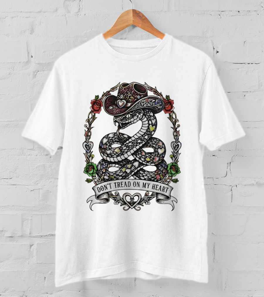 Don’t Tread On My Heart Valentine’s Day T-Shirt