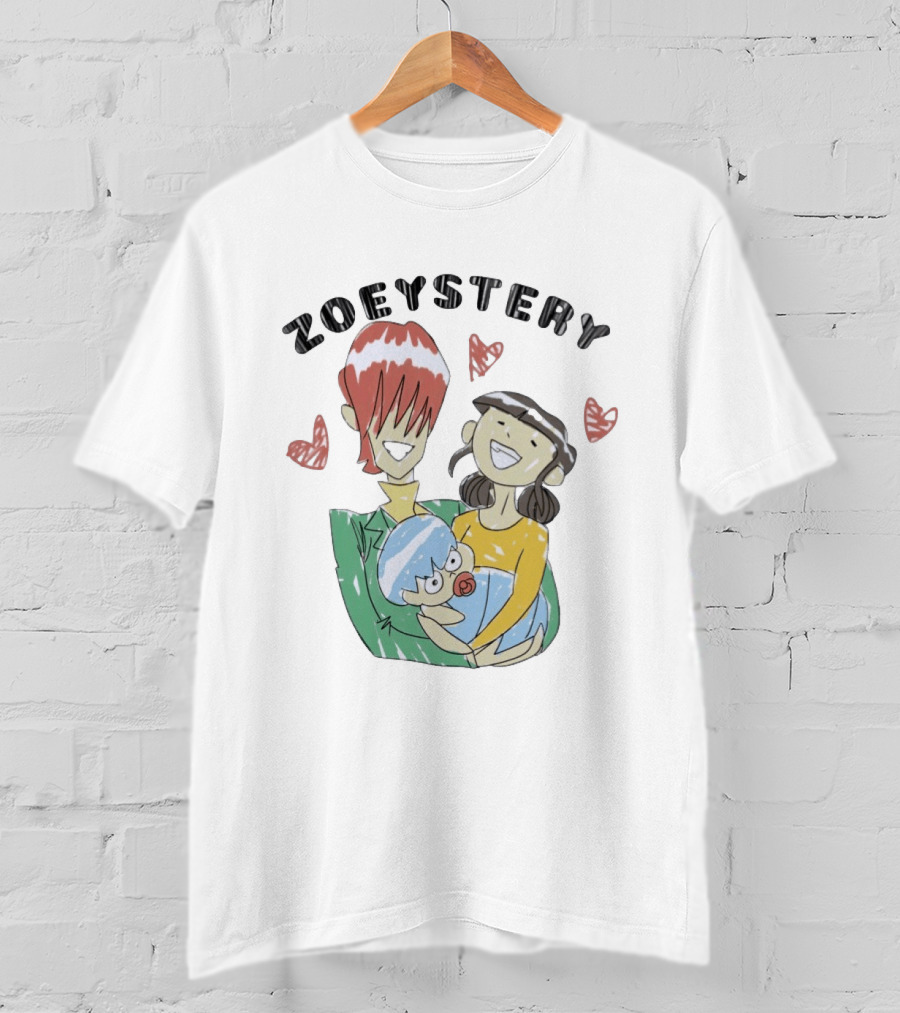 Zoeystery KPop Demon Hunters Cute Cartoon Family T-Shirt