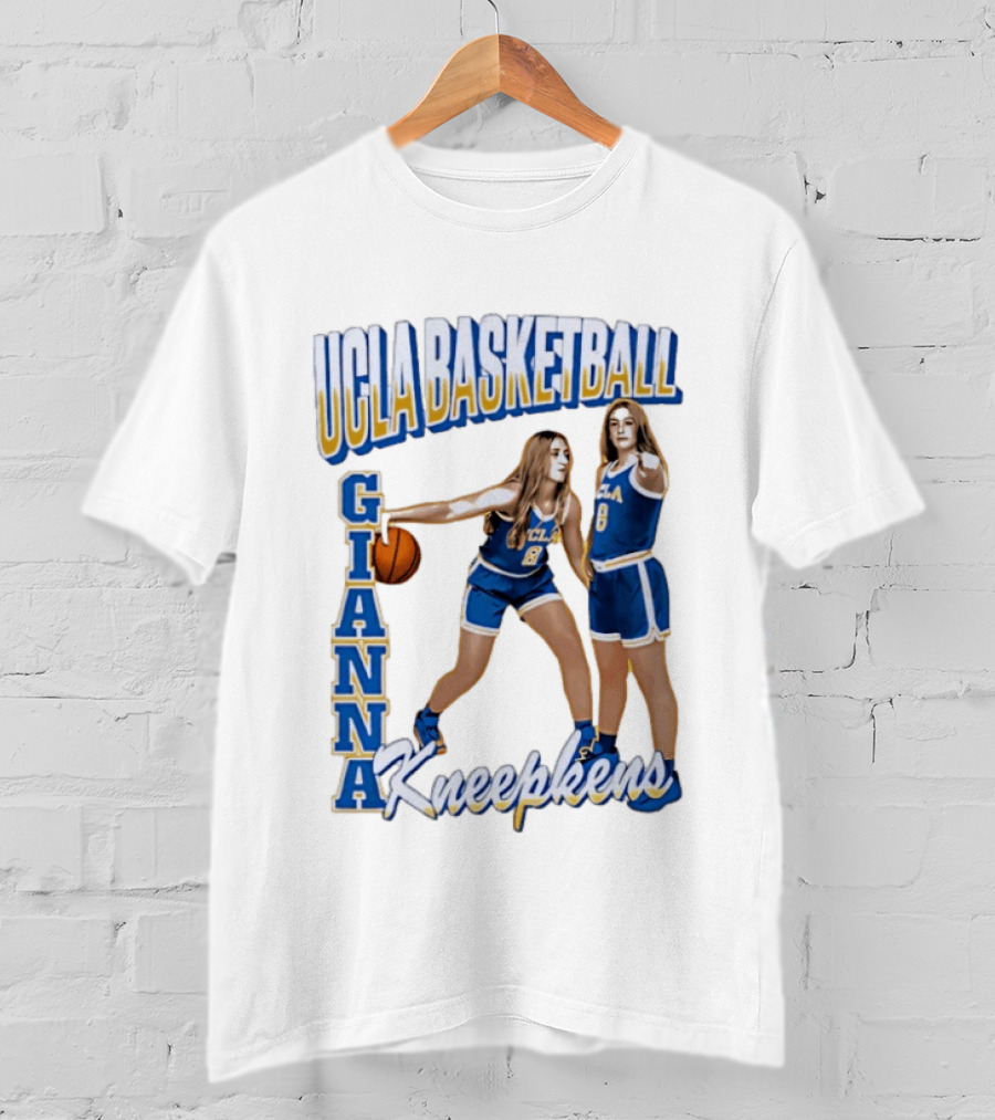 UCLA Basketball Gianna Kneepkens 8 T-Shirt