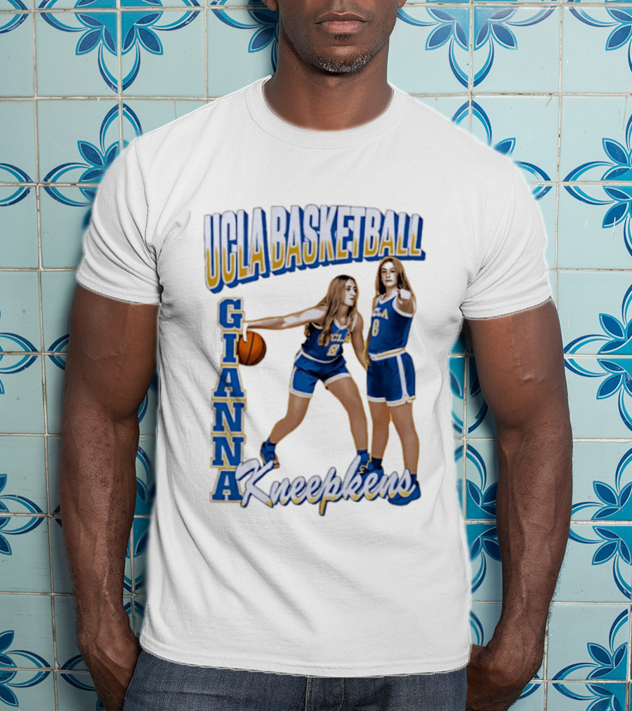 UCLA Basketball Gianna Kneepkens 8 T-Shirt
