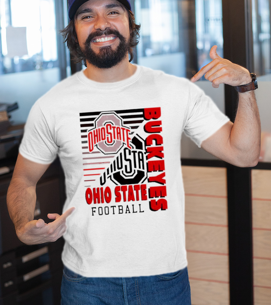 Ohio State Buckeyes Football Throwback T-Shirt