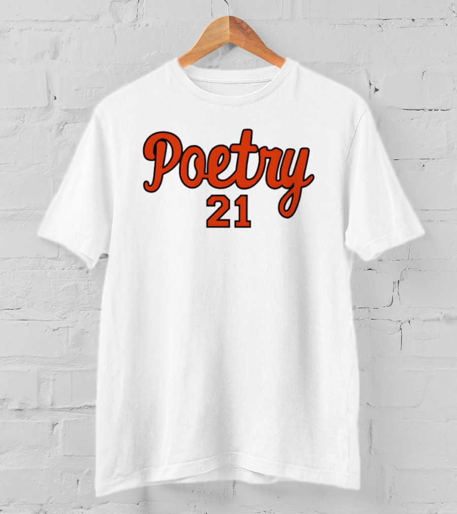 Poetry 21 Lawrence Moten Syracuse Orange Basketball Retro Legend T-Shirt