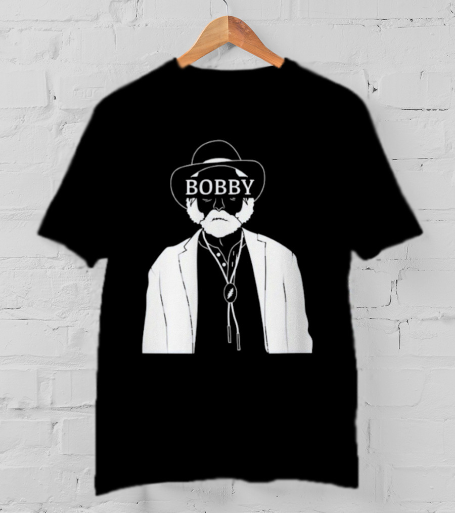 Bobby Bob Weir Grateful Dead Shakedown Drawing T-Shirt