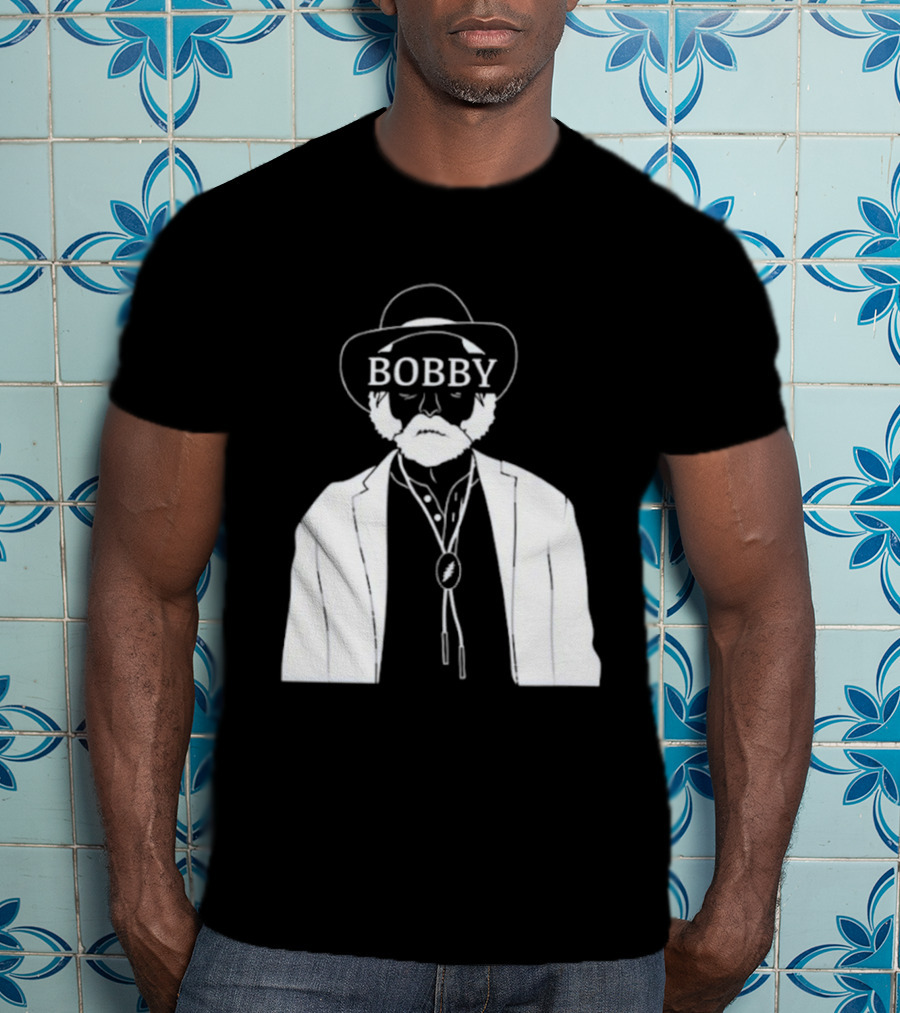 Bobby Bob Weir Grateful Dead Shakedown Drawing T-Shirt