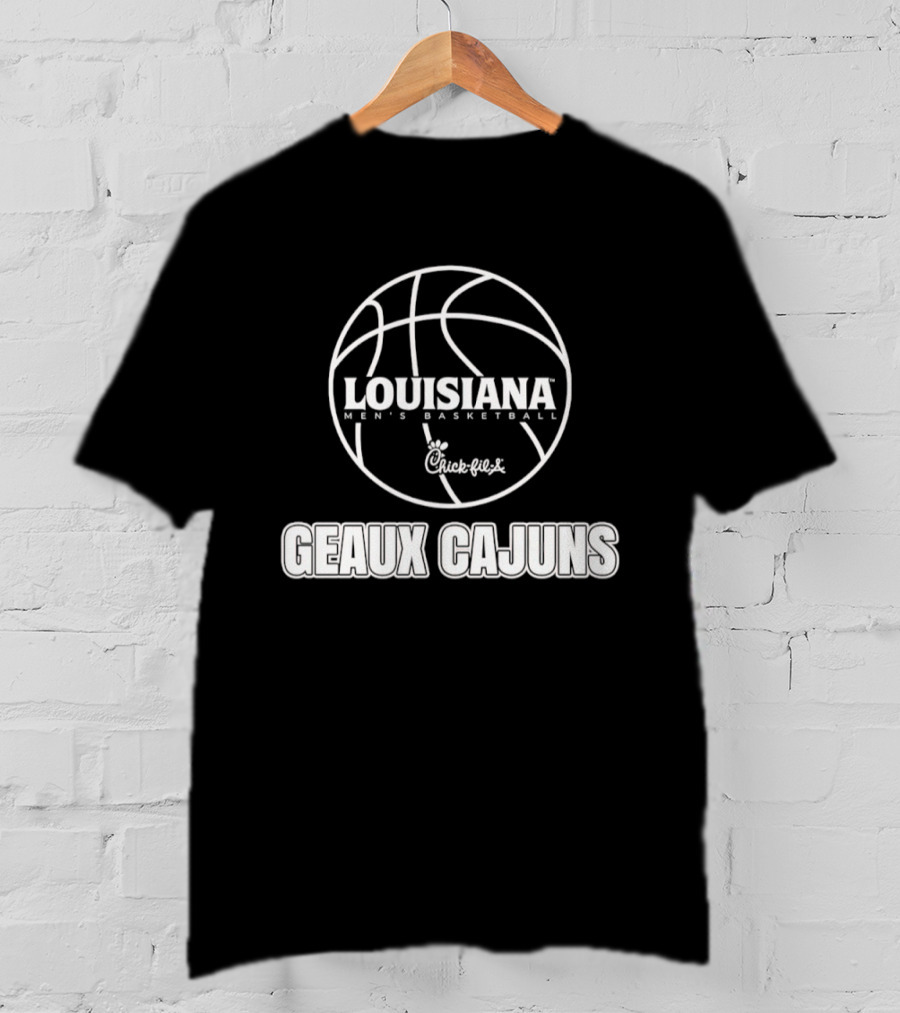 Louisiana Ragin Men's Basketball Chick Fil A Geaux Cajuns Basketball T-Shirt