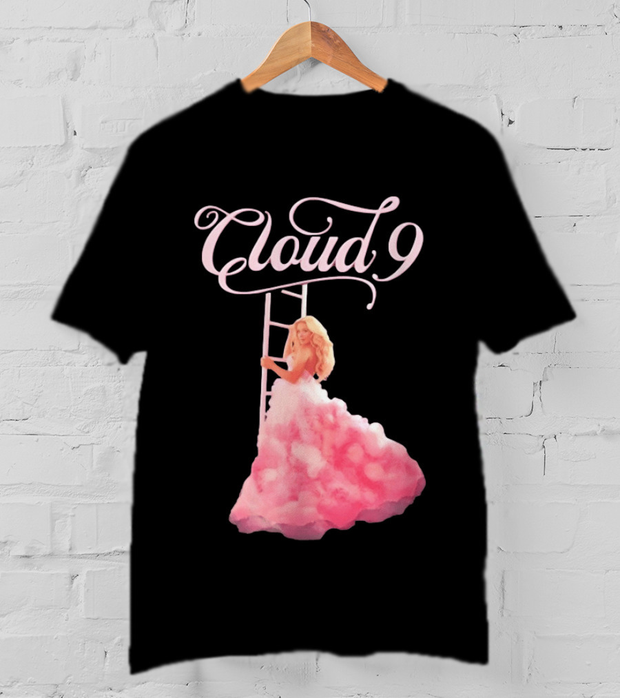 Megan Moroney Cloud 9 Tour Vintage Ladder Pink Dress T-Shirt