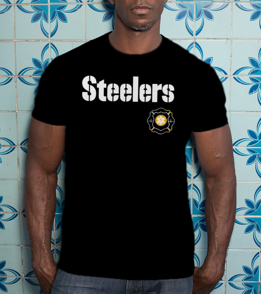 Pittsburgh Steelers First Responders Night 2026 EMS T-Shirt