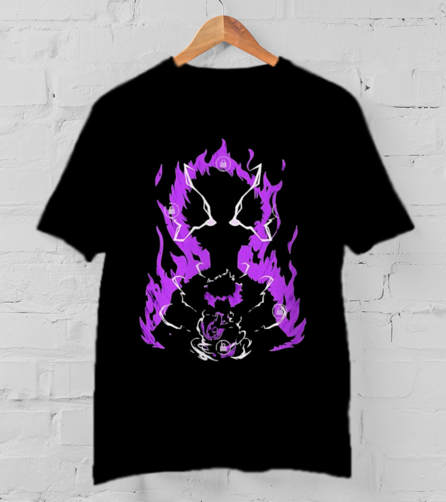Psi Rampage Mob Psycho 100 Anime Psychic Energy Aura T-Shirt