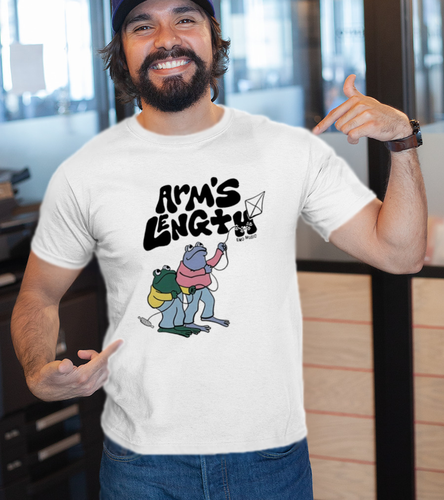 Arm's Length Frog And Toad Kite Emo Music T-Shirt