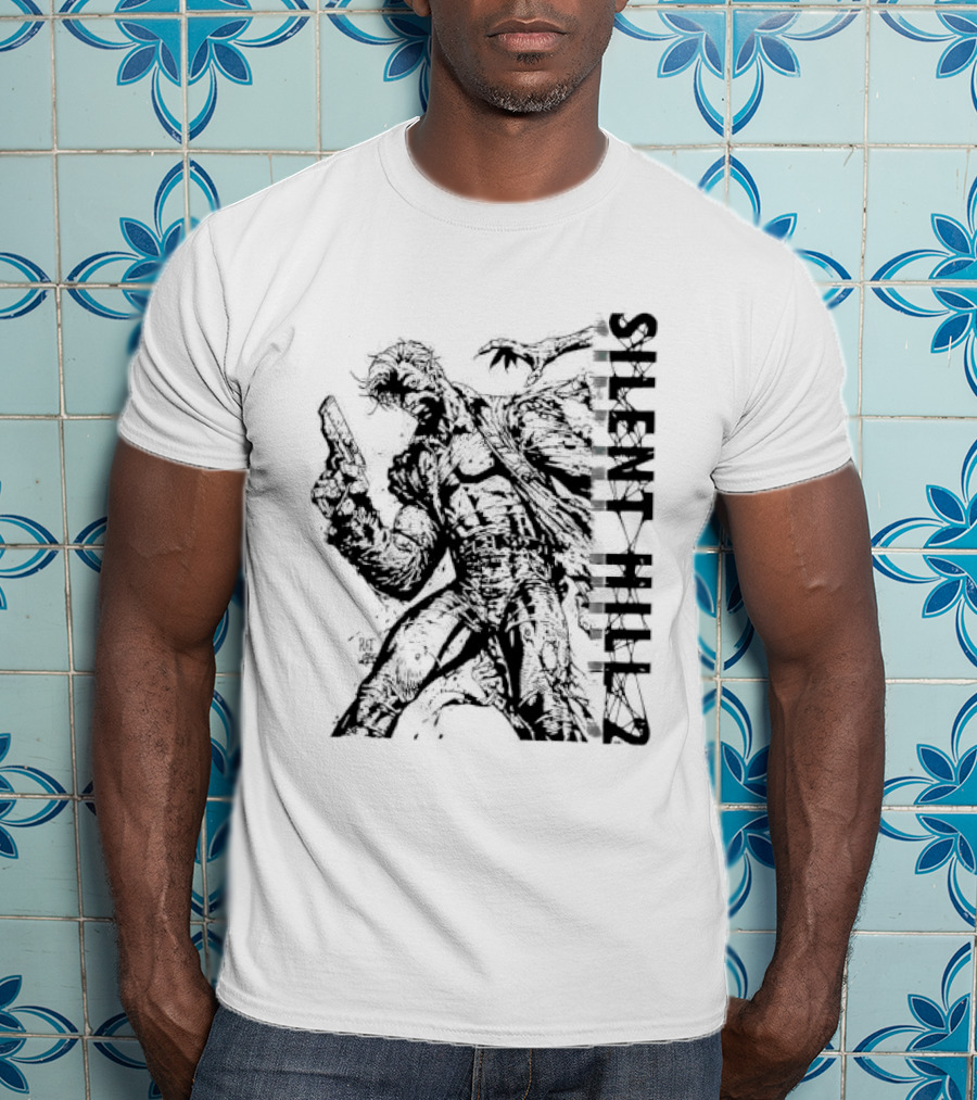 Silent Hill 2 Playstation Magazine T-Shirt