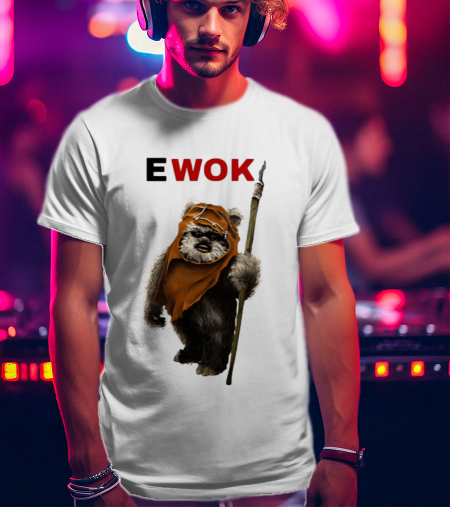 Ewok Wicket W Warrick Star Wars Character Iconic Film Creature T-Shirt