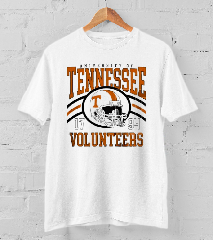 University Of Tennessee Volunteers Helmet 1794 Football Team Heritage T-Shirt