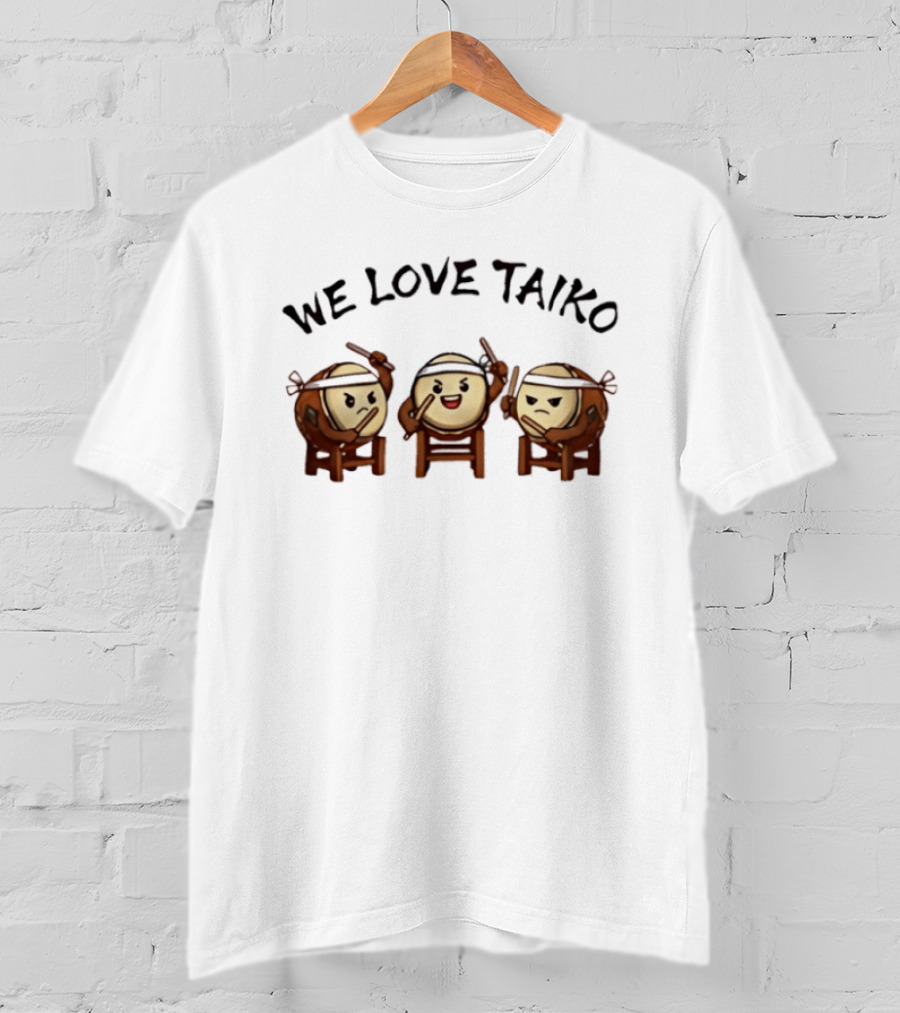 We Love Taiko Drumming Trio T-Shirt
