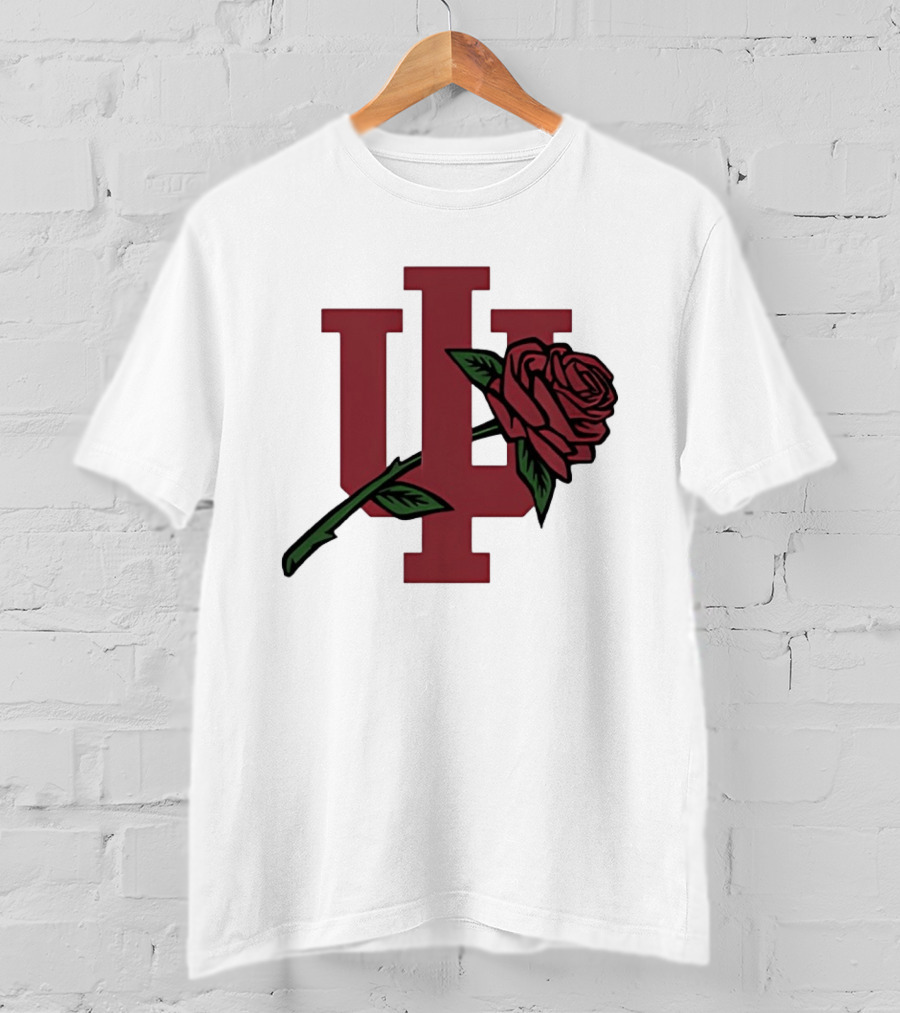 Indiana Hoosiers IU Rose T-Shirt