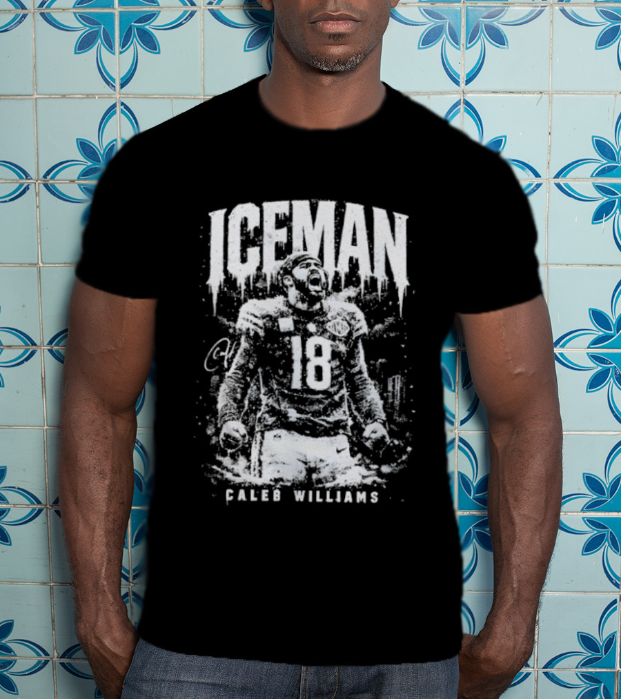 Caleb Williams Iceman 18 Football T-Shirt