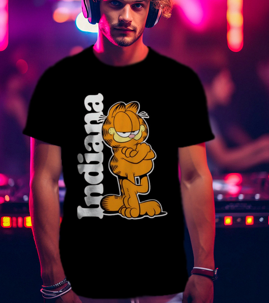 Garf Cat Indiana T-Shirt