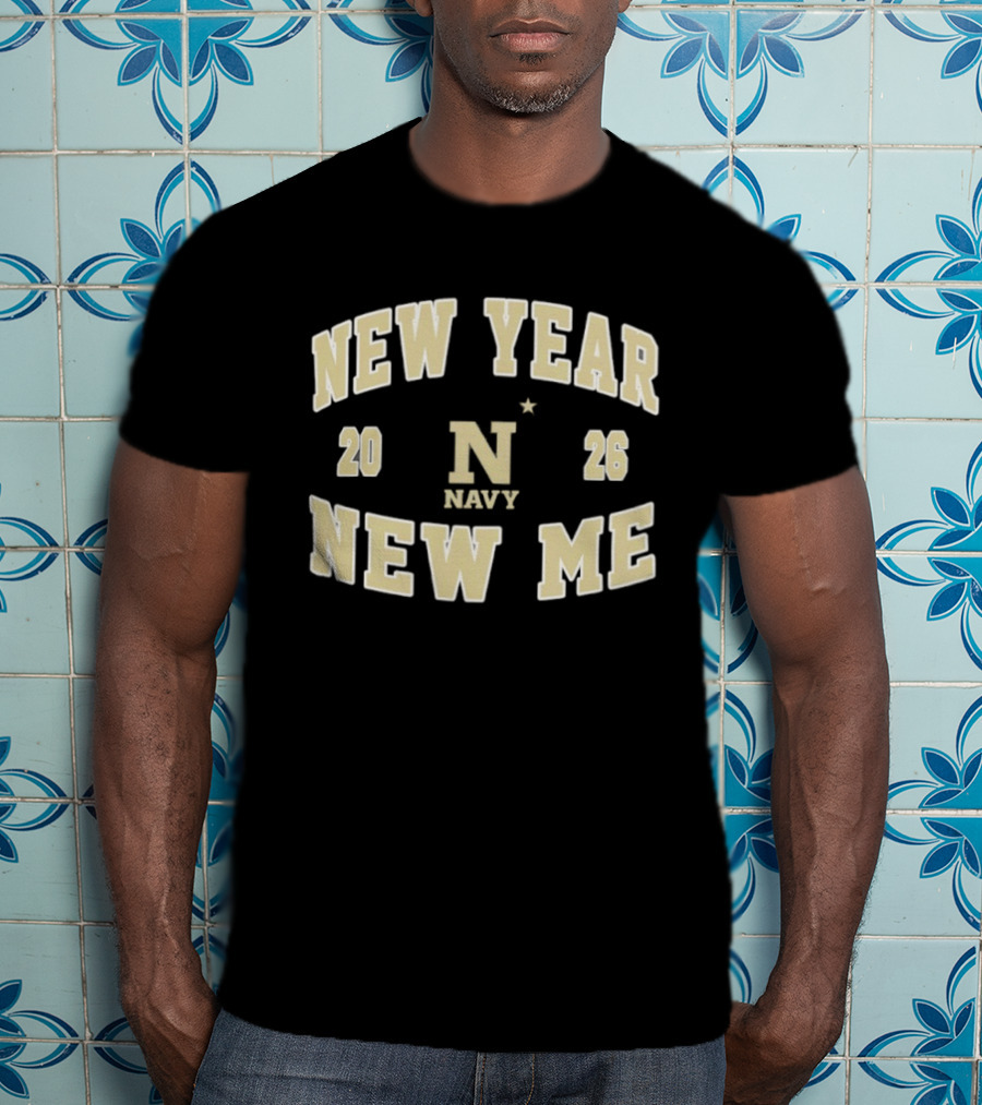 Navy Midshipmen New Year New Me 2026 T-Shirt