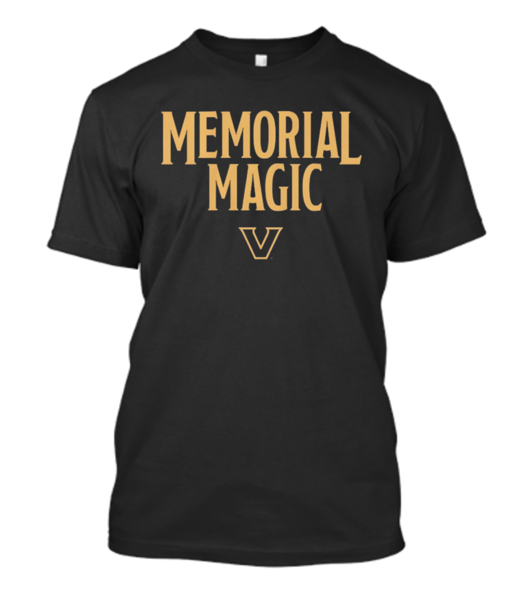 Vanderbilt Commodores Memorial Magic Basketball V T-Shirt