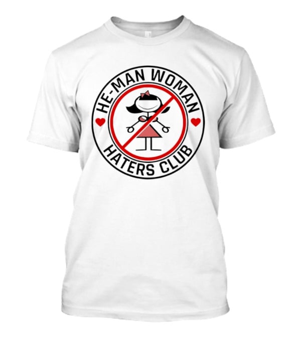 He Man Woman Haters Club Lil Rascal Circle T-Shirt He Man Woman Haters Club Lil Rascal Circle T-Shirt