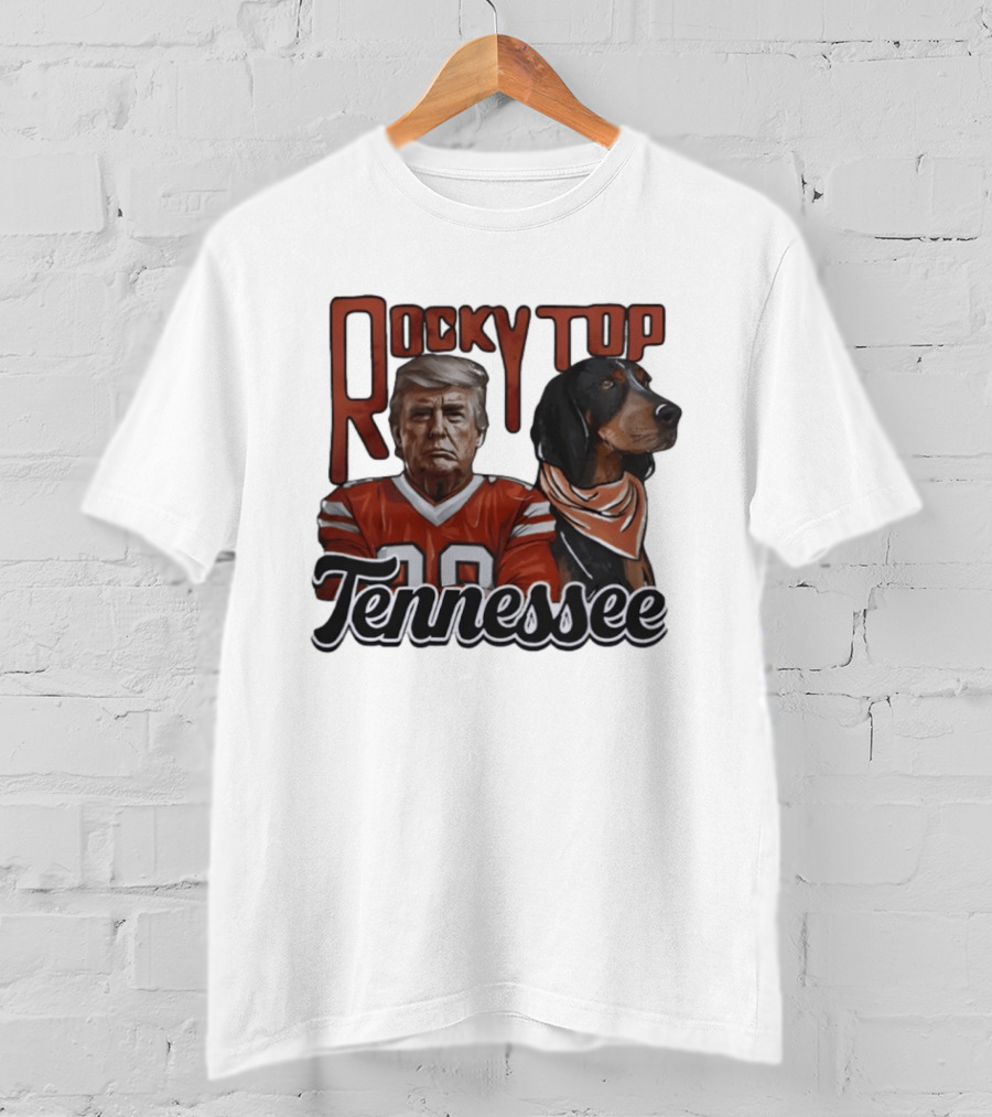Tennessee Volunteers Rocky Top Donald Trump Smokey Dog T-Shirt